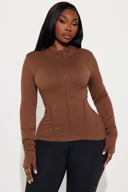Chaqueta Deportiva sin Costuras con Capucha - Image 7