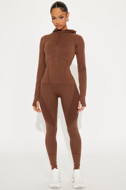 Chaqueta Deportiva sin Costuras con Capucha - Image 2