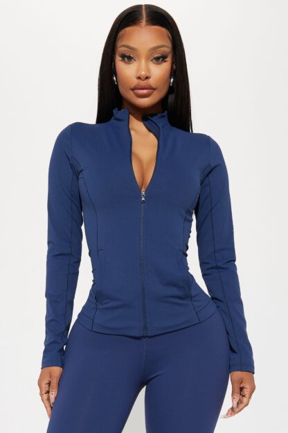 Chaqueta Deportiva de Cuello Alto y Mangas Largas - Image 16